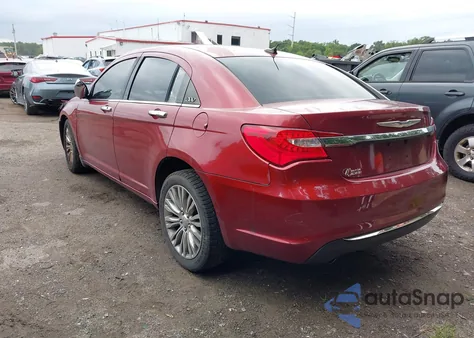 2012 Chrysler 200 Limited из США, поврежденный, VIN 1C3CCBCGXCN175618